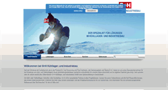 Desktop Screenshot of guh-kuehllagerbau.de