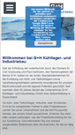 Mobile Screenshot of guh-kuehllagerbau.de